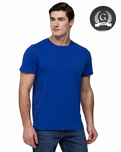 Мужская ярко-синяя футболка GARANT